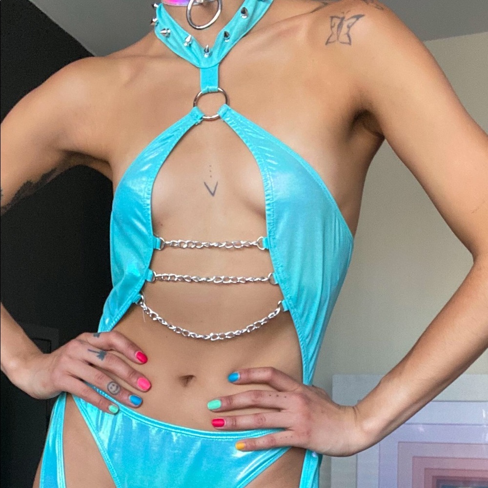 SUGARTHRILLZ FANTASIA POP CUT-OUT CATSUIT